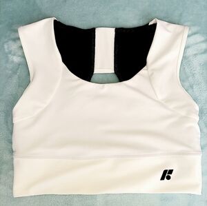 Revive Bra By Forme, Posture Correcting,  White/Black, Size XL, Never Worn!